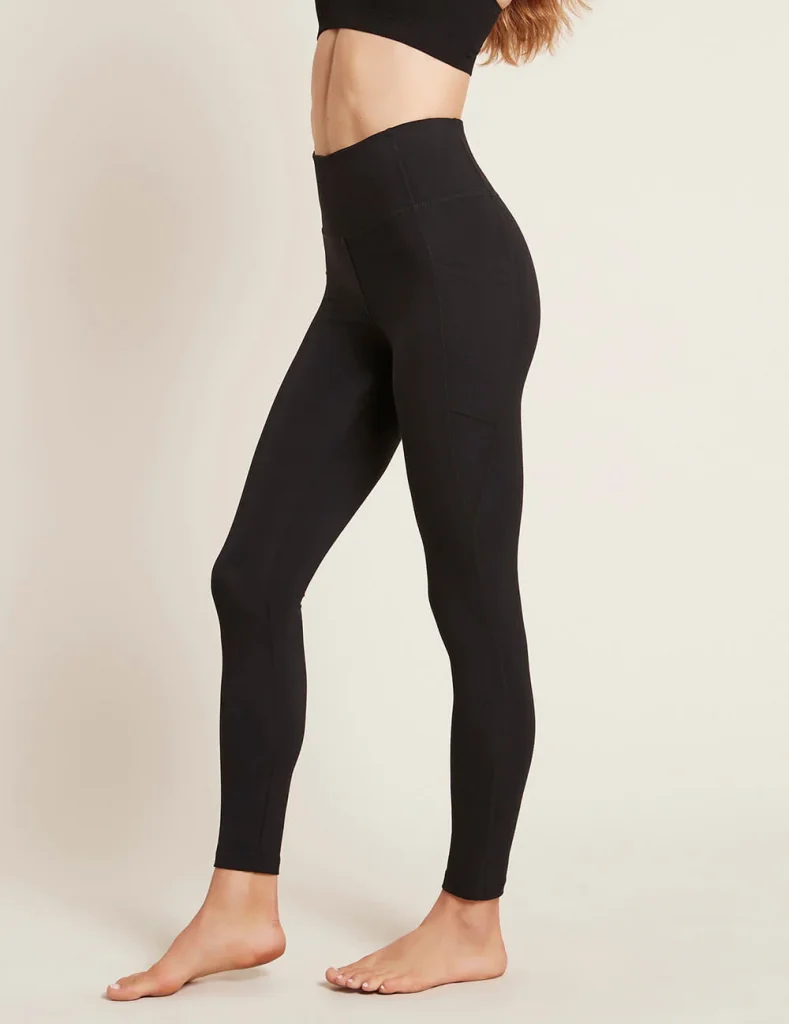 ActiveHighWaistFullLengthLeggingwithPockets-Black-Side