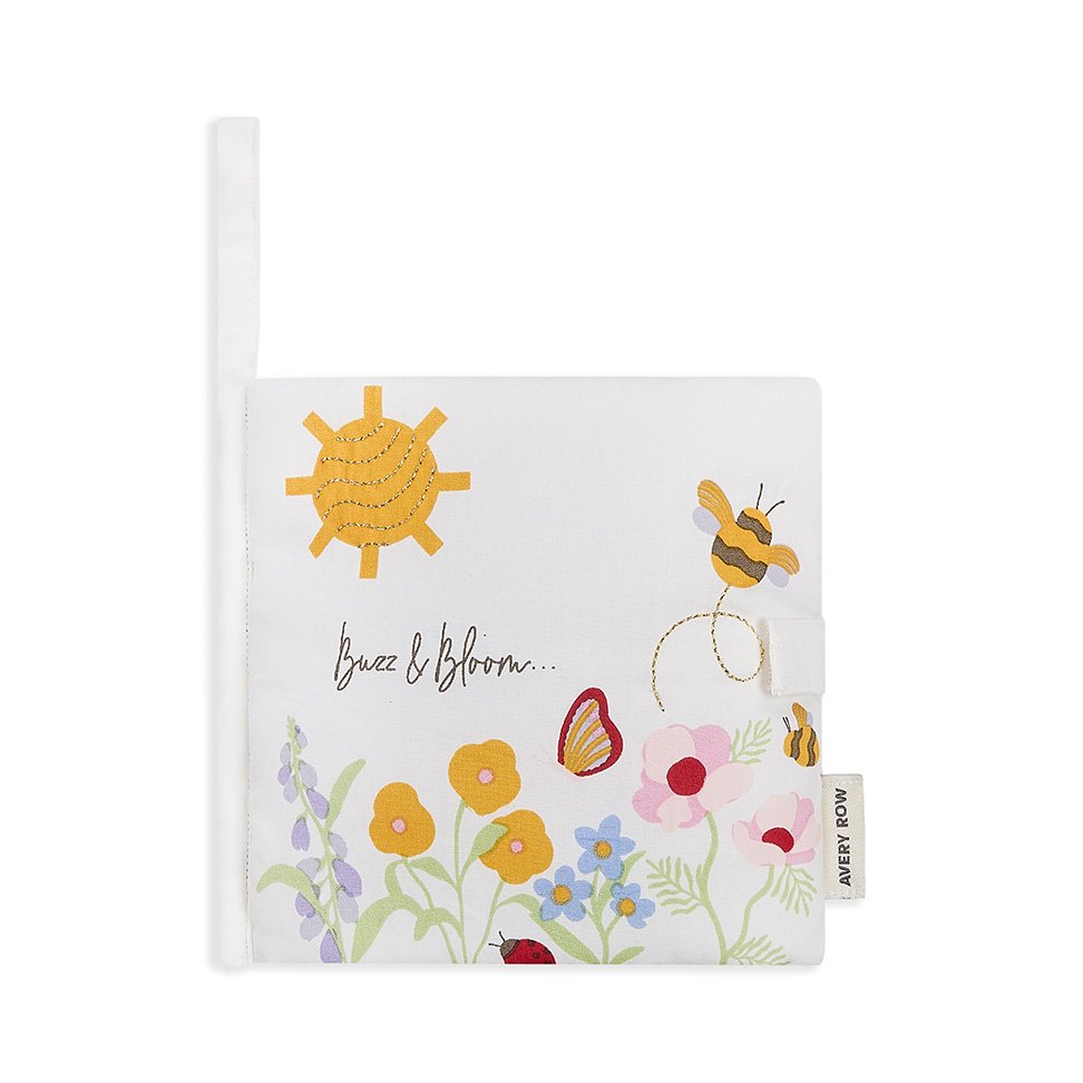 Baby Fabric Book – Wildflower Garden