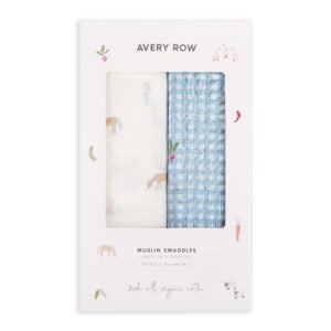 Muslin Swaddles, Set of 2 – Little Farm